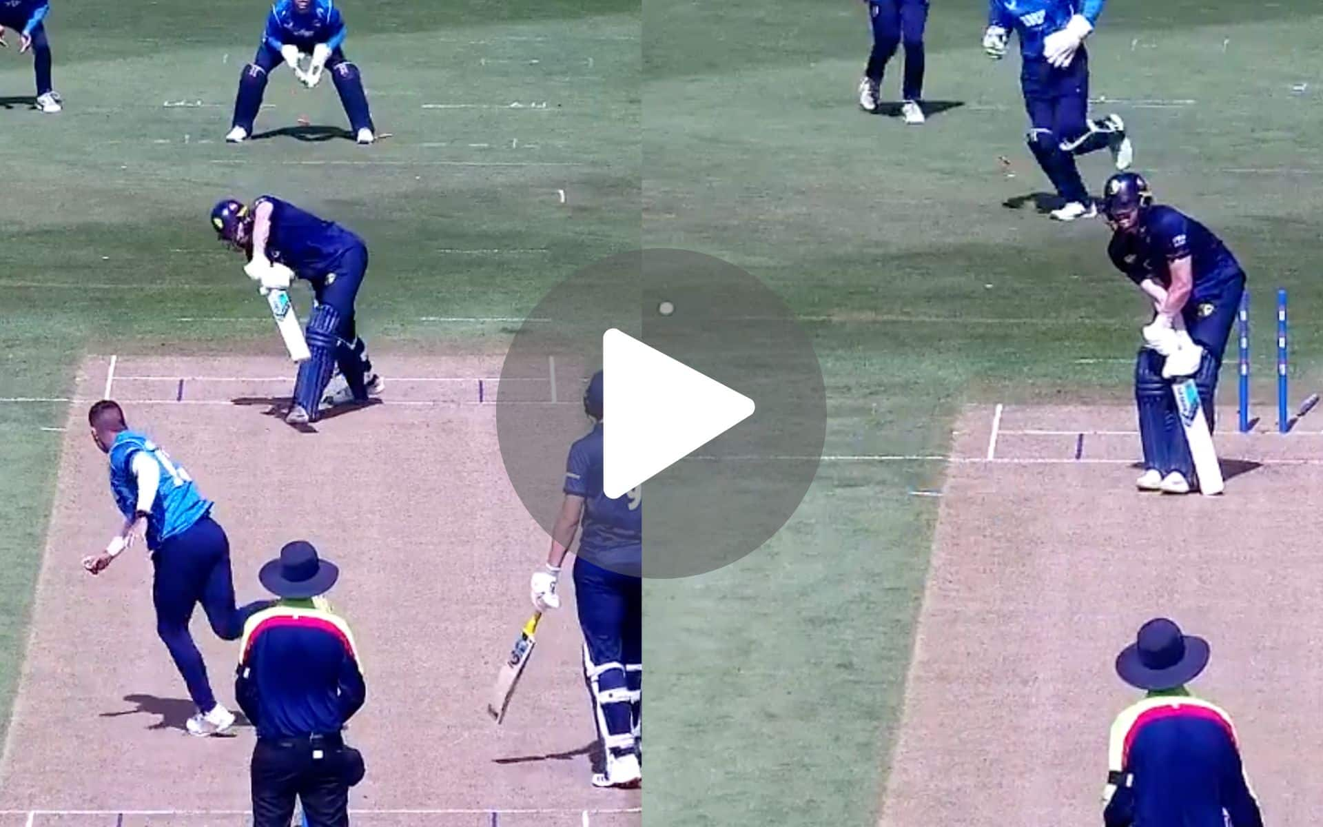 [Watch] Swanepoel Turns Bumrah With A Stunning Inswinger In The England One Day Cup 2024